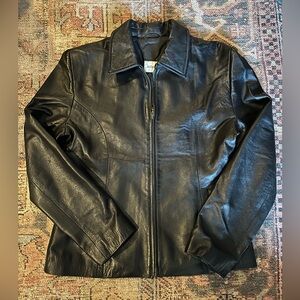 Vintage Y2K Italian Leather Jacket